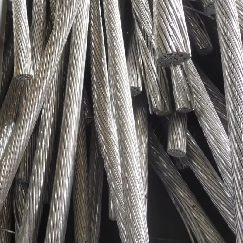 High-Purity Aluminum Wire Scrap (99.7%-99.9%)