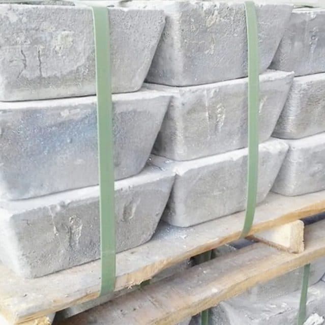 High-Purity Antimony Ingot (Sb 99.9% min) — photograph 2 of 3