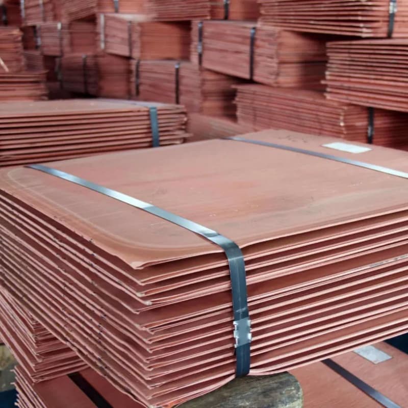 99.99% Electrolytic Copper Cathode