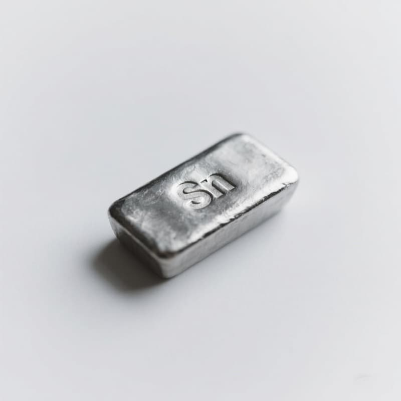 Sn 99.90% High Purity Tin Ingot thumbnail 2