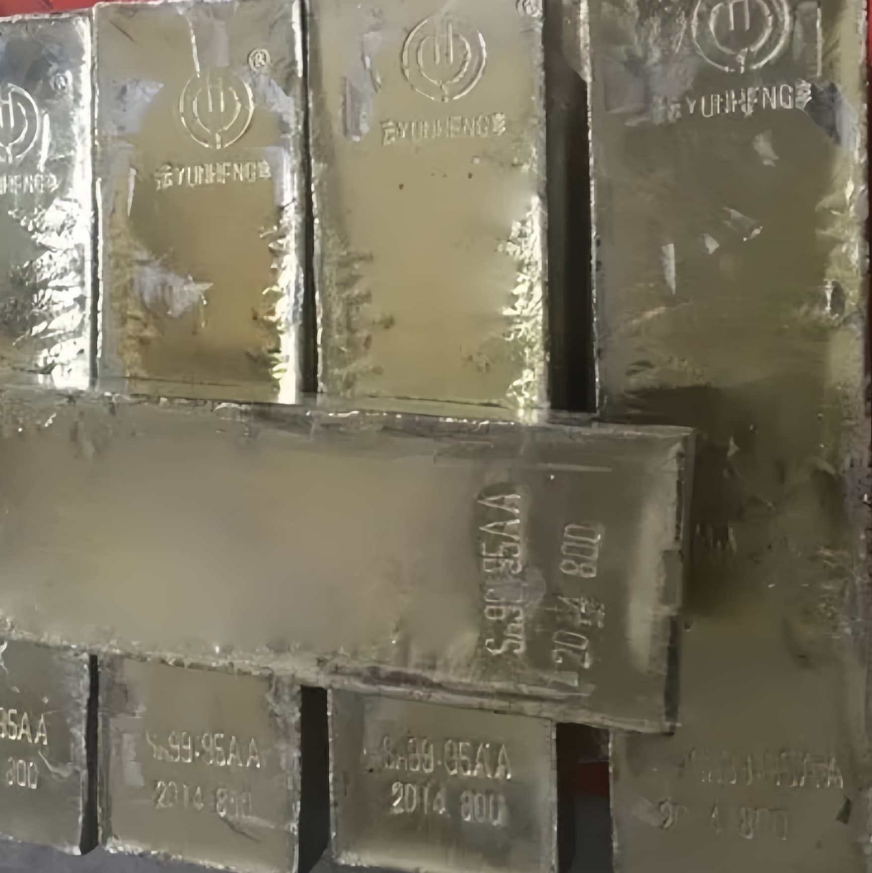 Sn 99.90% High Purity Tin Ingot